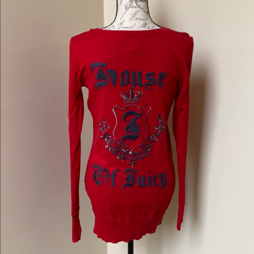 Juicy Couture “House of Juicy” Sweater Tunic